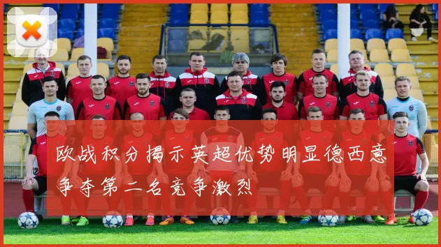 欧战积分揭示英超优势明显德西意争夺第二名竞争激烈